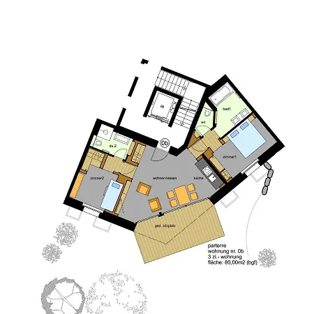 瑞樵阁普拉特纳高山旅馆 山林小屋
